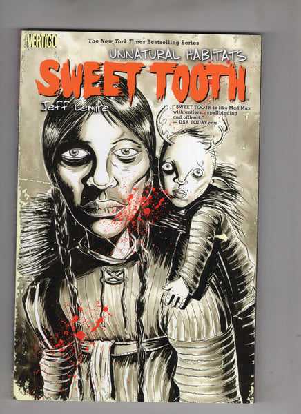 Sweet Tooth "Unnatural Habitats" First Print Trade Paperback Jeff Lemire Vertigo Mature Readers VF