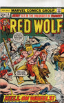 Red Wolf #8 Hell On Wheels! HTF Bronze Age FN