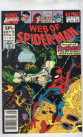 Web Of Spider-Man Annual #6 Psycho-man! News Stand Variant VF