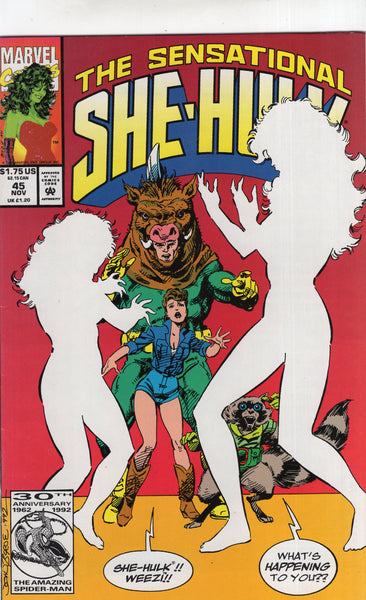 Sensational She-Hulk #45 John Byrne Art VF+
