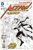 Action Comics #14 DC New 52 Series Sketch Cover Variant VFNM