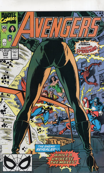 Avengers #315 "The Enemy Revealed" (Nebula!) VFNM