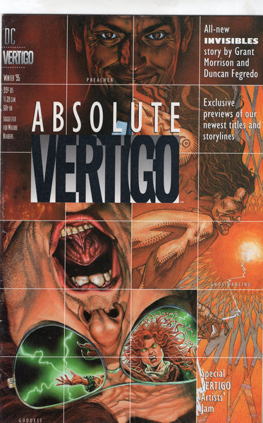 Absolute Vertigo Winter 1995 First Preacher & Jonah Hex Too! FVF