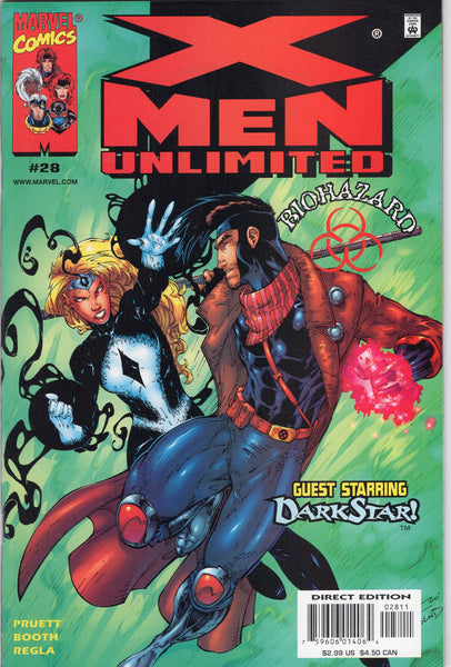 X-Men Unlimited #28 Biohazard w/ Gambit! VFNM