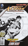 Action Comics #10 DC New 52 Series HTF Sketch Cover Variant VFNM