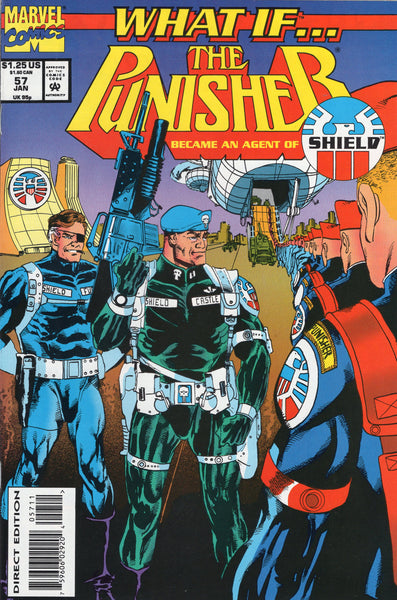 What If...? #57 The Punisher Became An Agent Of Shield VFNM