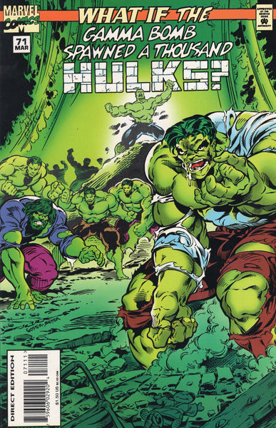 What If...? #71 The Gamma Bomb Spawned A Thousand Hulks! VFNM