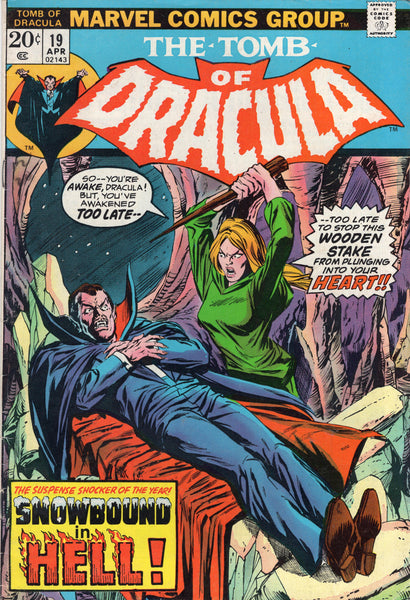 Tomb of Dracula #19 VG