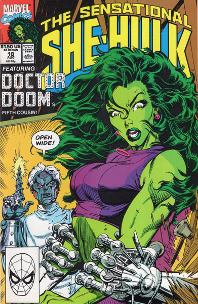 Sensational She-Hulk #18 Featuring Doctor Doom? Good Girl Art Cover FVF