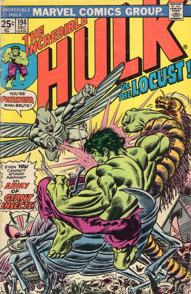Incredible Hulk #194 VG
