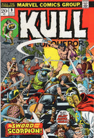 Kull The Conqueror #9 "The Sword And The Scorpion!" Bronze Age Sword And Sorcery FN