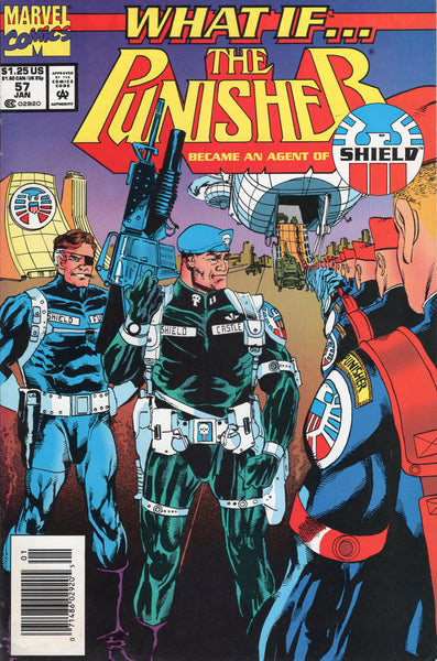 What If...? #57 The Punisher Became An Agent Of Shield News Stand Variant FVF