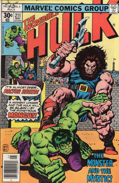 Incredible Hulk #211 The Monstrous Mongu!! FN