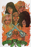Rock 'N Roll Comics #1 Guns N Roses 1989 HTF FVF