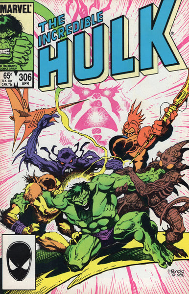 Incredible Hulk #306 Interdimentional Hulk! FVF