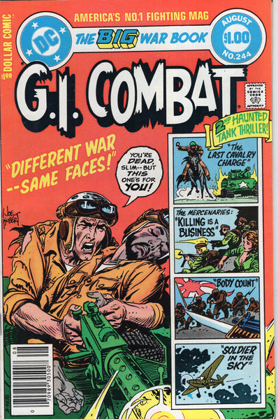 G.I. Combat #244 The Haunted Tank! Dollar Giant News Stand Variant FVF
