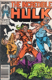 Incredible Hulk #330 News Stand Variant VG