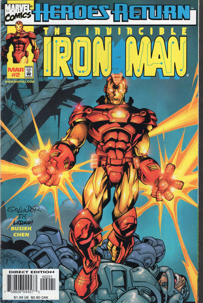 Iron Man #2 Heroes Return Variant VF
