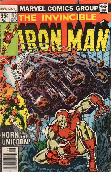 Invincible Iron Man #113 VG