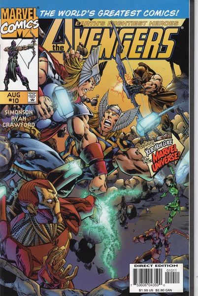 Avengers #10 Shadow War! VFNM