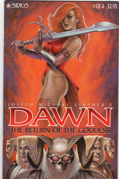 Dawn The Return of the Goddess #1-4 Complete Set FVF to VF