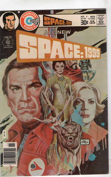 Space: 1999 #7 Charlton Comic Bronze Age Sci-Fi Classic FN