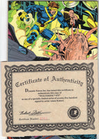 Wolverine #75 Hologram Cover Signed Adam Kubert #4261/7500 w/ COA Dynamic Forces VFNM