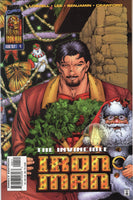 Invincible Iron Man #4 Christmas Cover VF