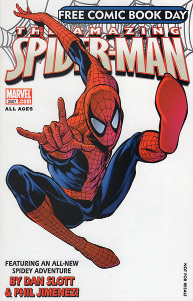 2007 Amazing Spider-Man Free Comic Book Day First Appearance Of Jackpot VFNM