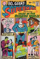 Superman #202 (aka 80 pg Giant G42) Tales Of The Bizarro World! Sweet Silver Age Giant FVF