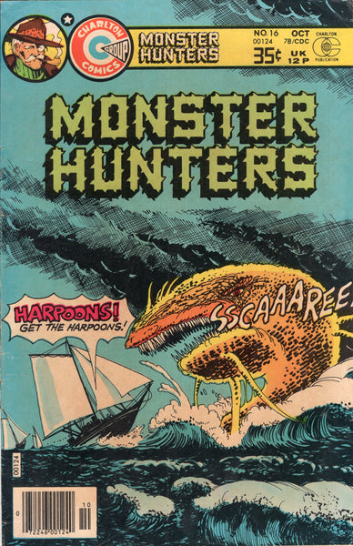 Monster Hunters #16 Charlton Comics Bronze Age Horror VG