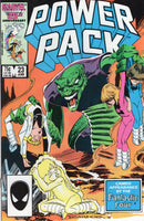 Power Pack #23 Big Green Snake Monsters! FVF