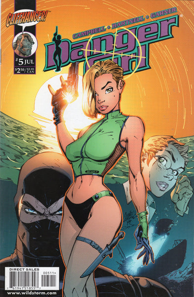 Danger Girl #5 J Scott Campbell GGA Art VF