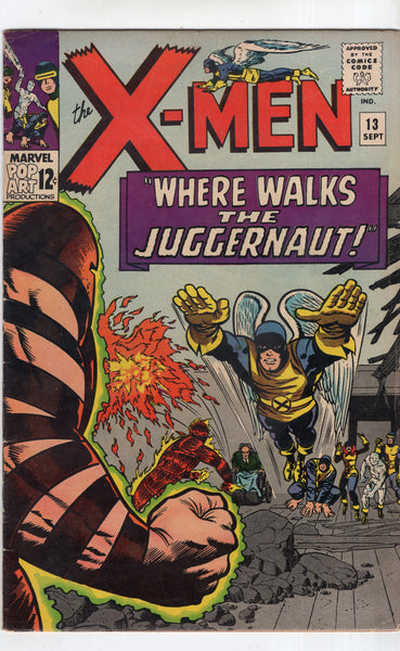 X-Men #13 "Where Walks The Juggernaut!" Second Appearance Silver Age Key VGFN