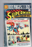 Superman #284 Superboy Battles Superman! Bronze Age 100 Page Giant VGFN