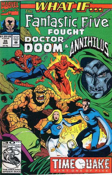 What If...? #35 The Fantastic Four Fought Dr. Doom & Annihulus? FVF