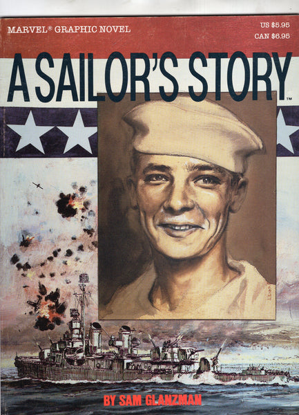 Marvel Graphic Novel "A Sailor's Story" Sam Glanzman HTF FVF