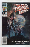 New Mutants Annual #1 Steal This Planet! News Stand Variant FN