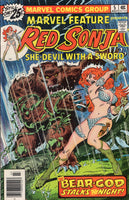 Marvel Feature #5 Starring Red Sonja Bronze Age Classic VG