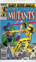 New Mutants Annual #3 The Impossible Man! News Stand Variant FN