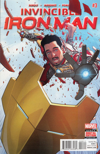 Invincible Iron Man #3 Emergency Protocols Engaged! VFNM