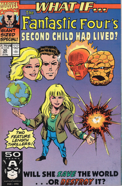 What If...? #30 The Fantastic Four's Second Child Had Lived? VF