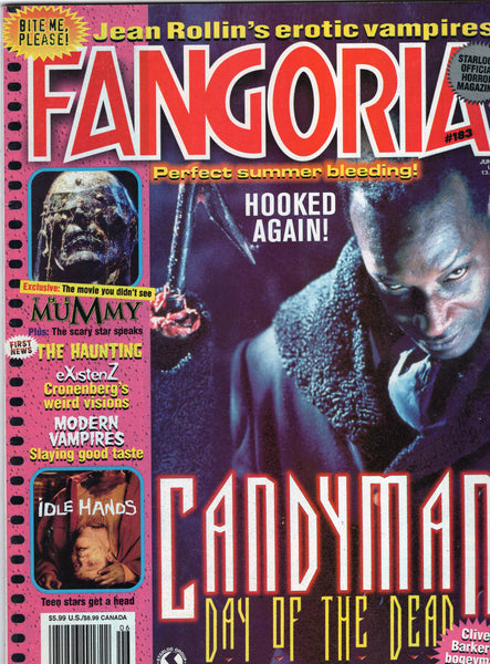 Fangoria #183 Candyman: Day Of The Dead! VGFN