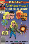 What If...?  #30 The Fantastic Four's Second child Had Lived HTF News Stand Variant VF