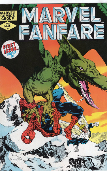 Marvel FanFare #1 Spidey X-Men! VF