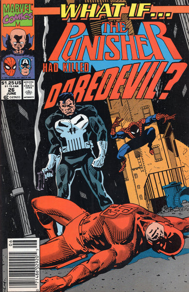 What If...? #26 The Punisher Had Killed Daredevil News Stand variant VF