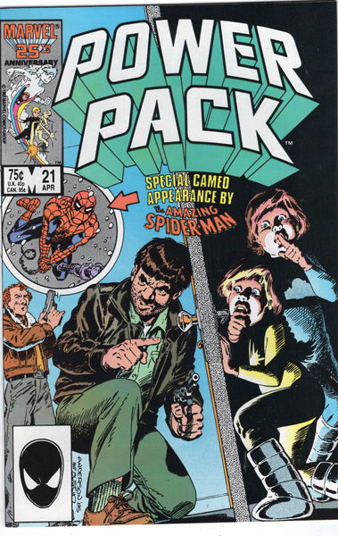Power Pack #21 w/ The Amazing Spider-Man! VFNM