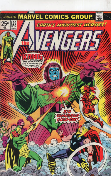 Avengers #129 Kang The Conqueror! Bronze Age w/ MVS VGFN