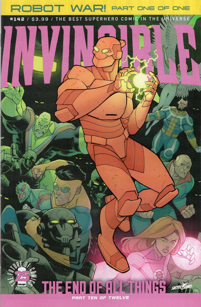 Invincible #142 Robot War! Mature Readers VFNM