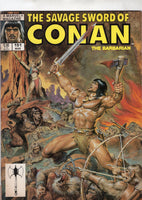 Savage Sword Of Conan #151 Fury Of The Near-Men! Sword & Sorcery Magazine VF